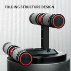 PROIRON sit-up aid shown folded and unfolded for storage