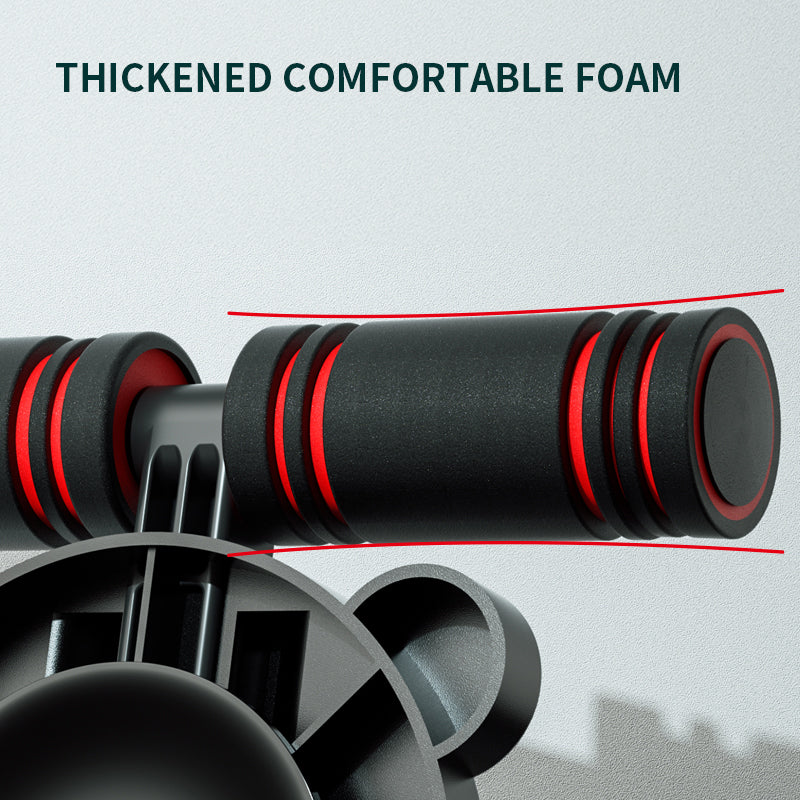 Cushioned foam foot support on the PROIRON sit-up aid