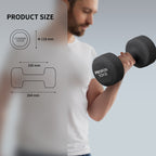 PROIRON Neoprene Dumbbell 1-10kg | Anti-Roll | Warsaw Stock