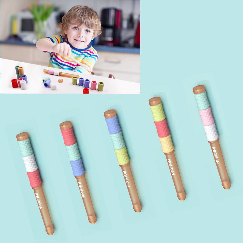 PROIRON Miękka skakanka z koralikami Marshmallow | Przyjazna dla początkujących | Regulowana 2,8 m