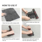 PROIRON sit-up aid installation and suction-attachment check instructions
