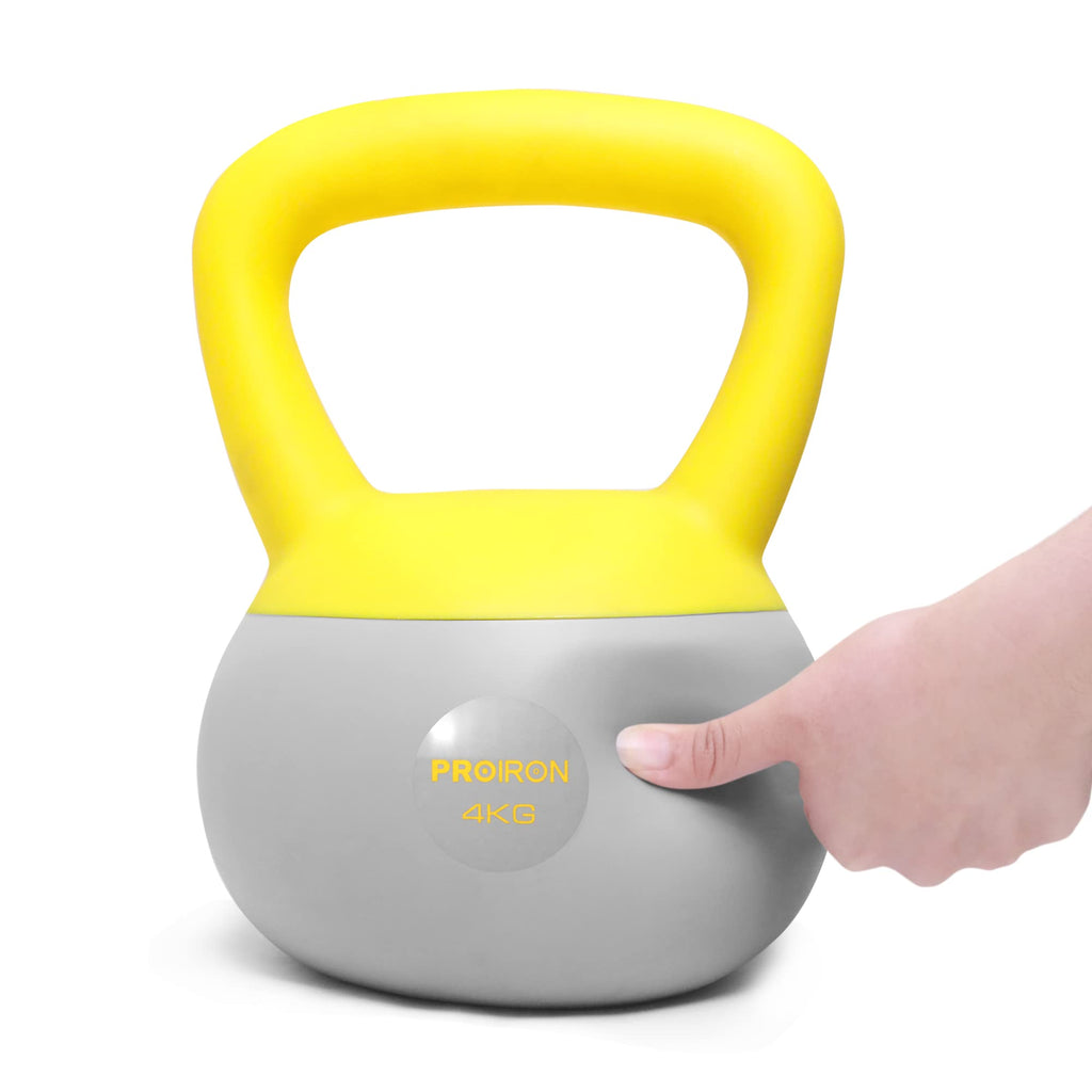 PROIRON Adjustable Cast Iron Kettlebell (4kg, 6kg, 8kg) | Warsaw Stock