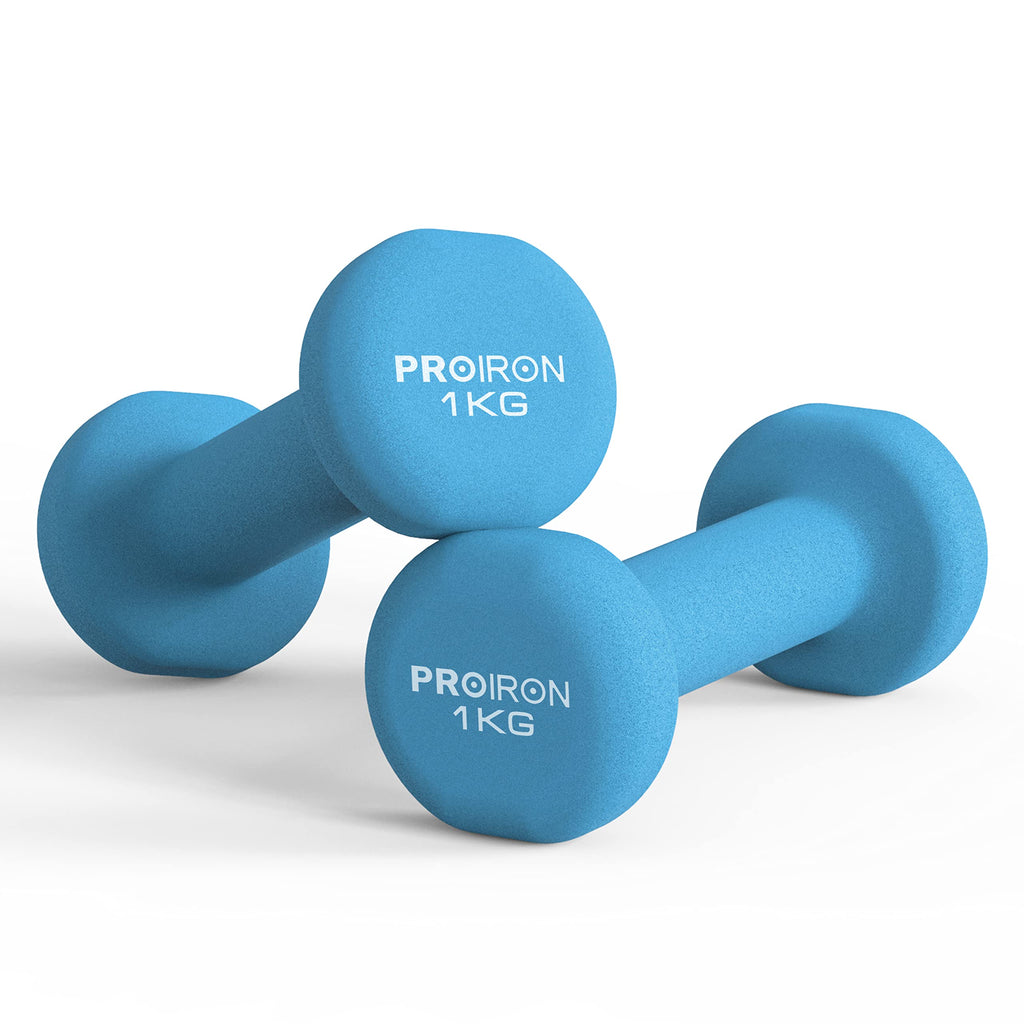 PROIRON Neoprene Dumbbell 1-10kg | Anti-Roll | Warsaw Stock