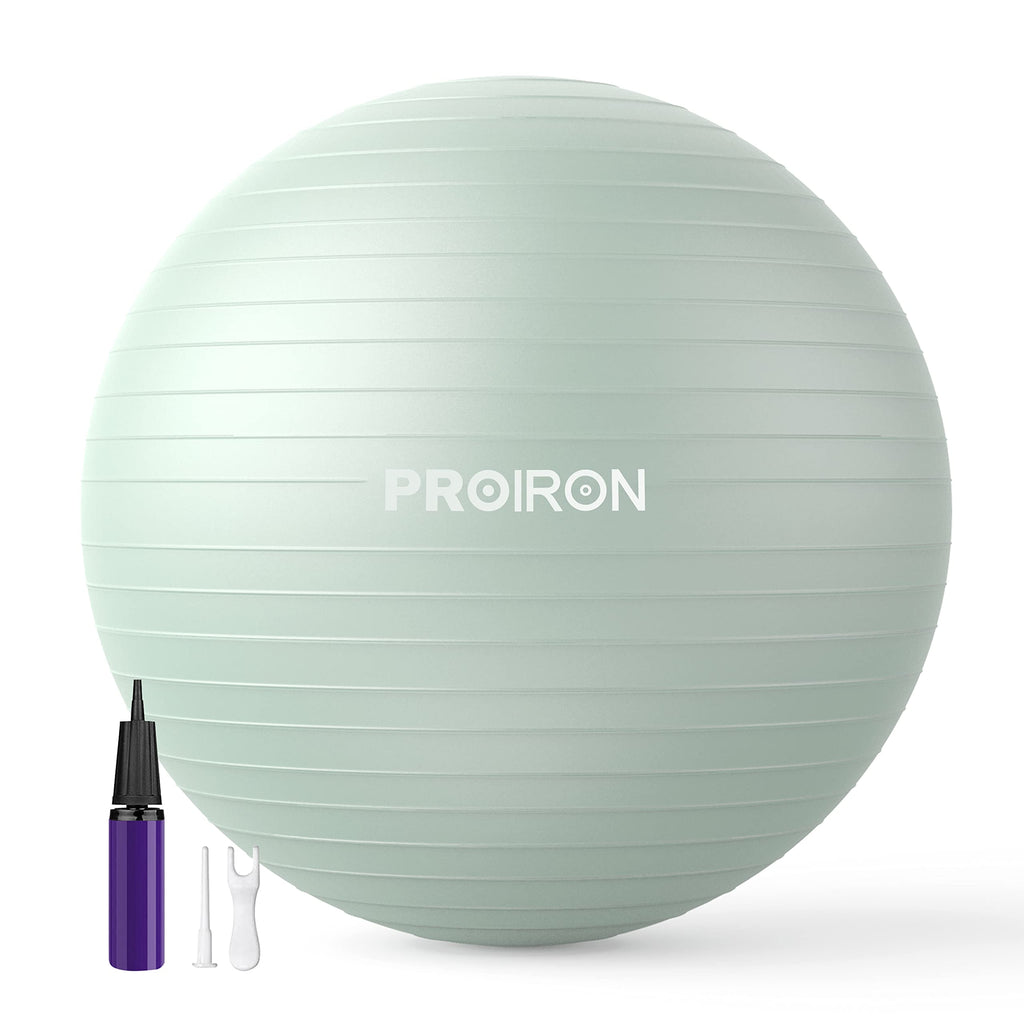 PROIRON Anti-Burst Yoga Ball - Professional Fitness & Stability Ball (55/65/75cm)