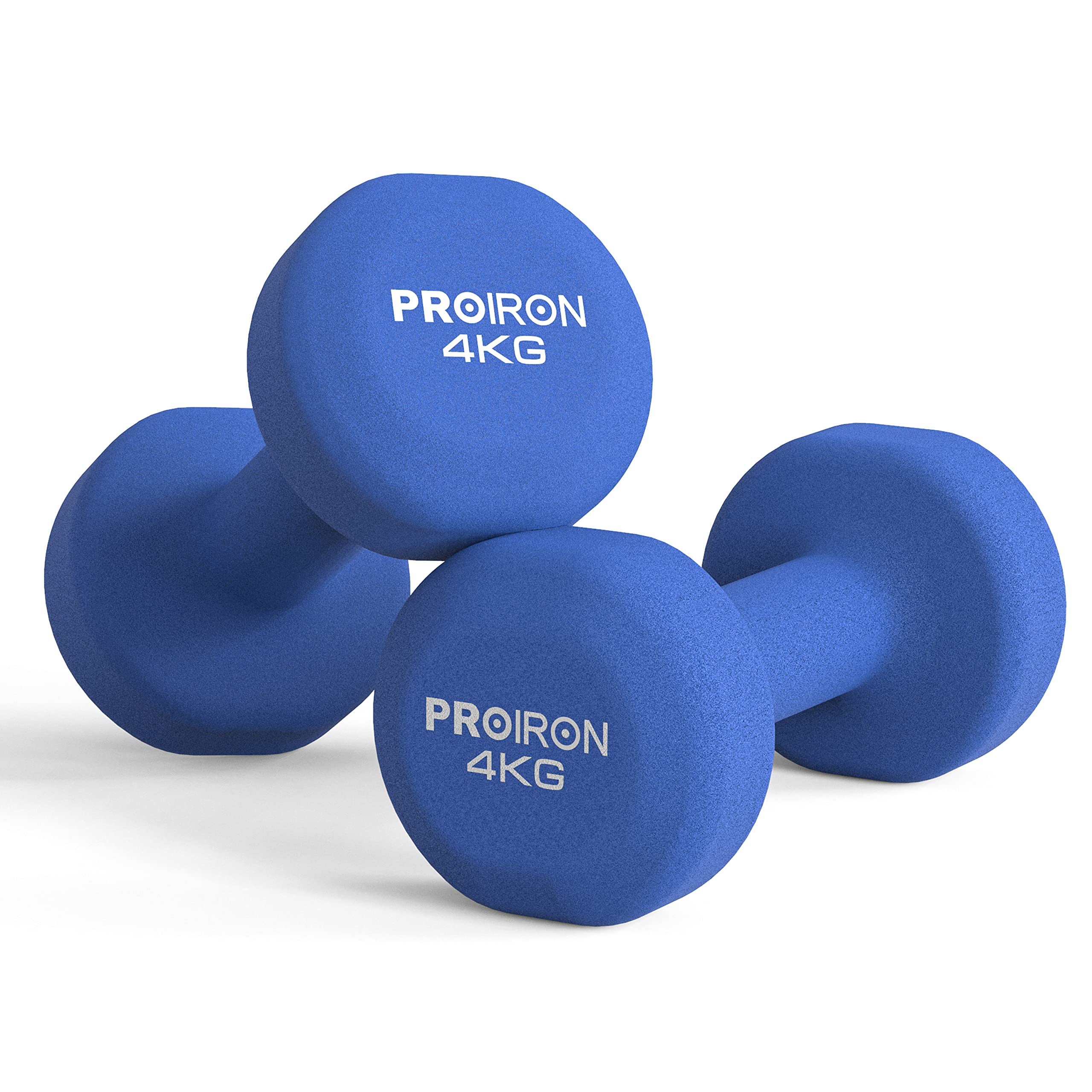 PROIRON Neoprene Dumbbell 1-10kg | Anti-Roll | Warsaw Stock