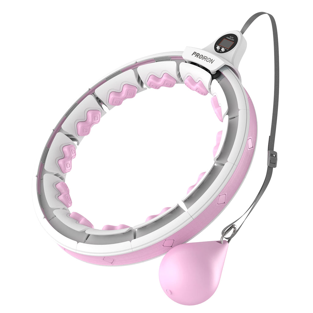 Pink PROIRON 16-section counting hoop and digital counter