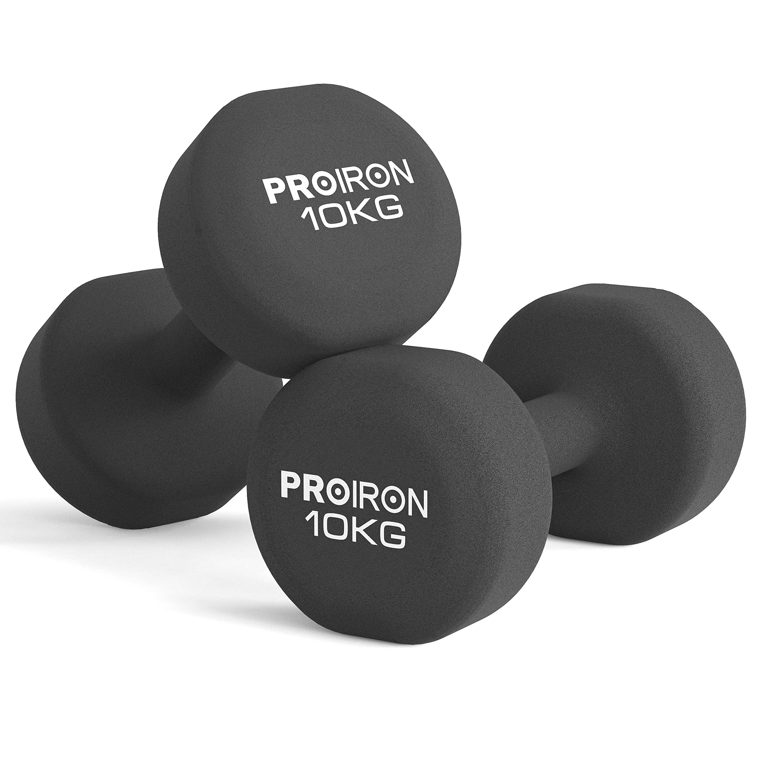 PROIRON Neoprene Dumbbell 1-10kg | Anti-Roll | Warsaw Stock