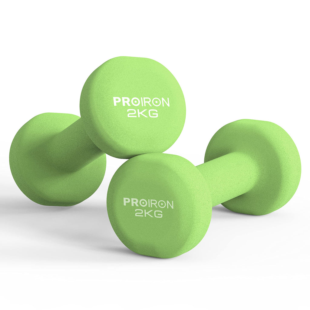 PROIRON Neoprene Dumbbell 1-10kg | Anti-Roll | Warsaw Stock