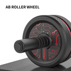 PROIRON wide-tread ab roller wheel and textured rolling surface