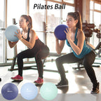 PROIRON 25cm blue Pilates ball – Pilates exercise demonstration