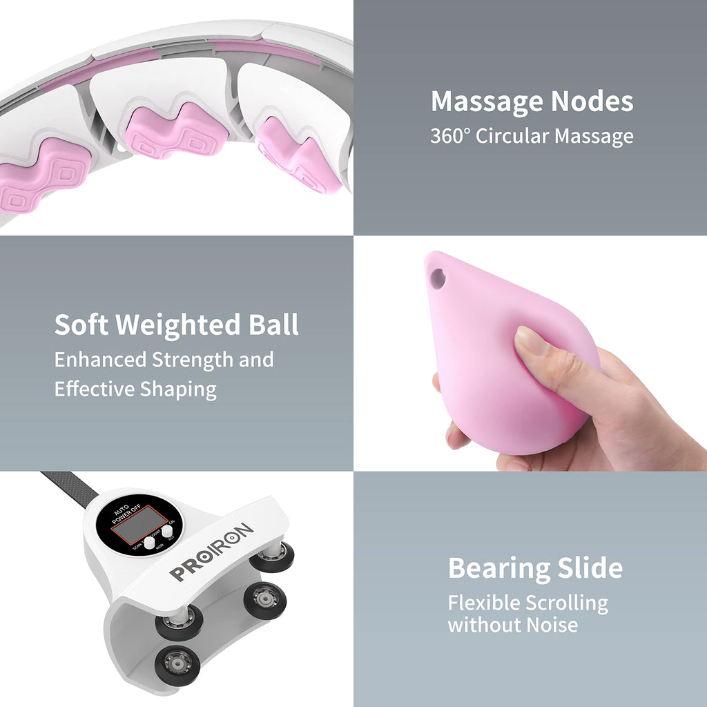 PROIRON counting hoop contact points, weighted ball and sliding mechanism