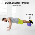 PROIRON 25cm purple Pilates ball – Exercise ball load demonstration