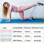 PROIRON Resistance Bands Set of 3 (10/15/20 lbs) - 100% Natural Latex for Yoga & Fitness