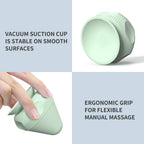 Green PROIRON massage ball suction base and hand-held grip