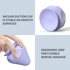 Purple PROIRON massage ball suction base and hand-held grip