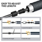 Clip-lock rope length adjustment inside the black PROIRON handle