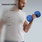 PROIRON Neoprene Dumbbell 1-10kg | Anti-Roll | Warsaw Stock