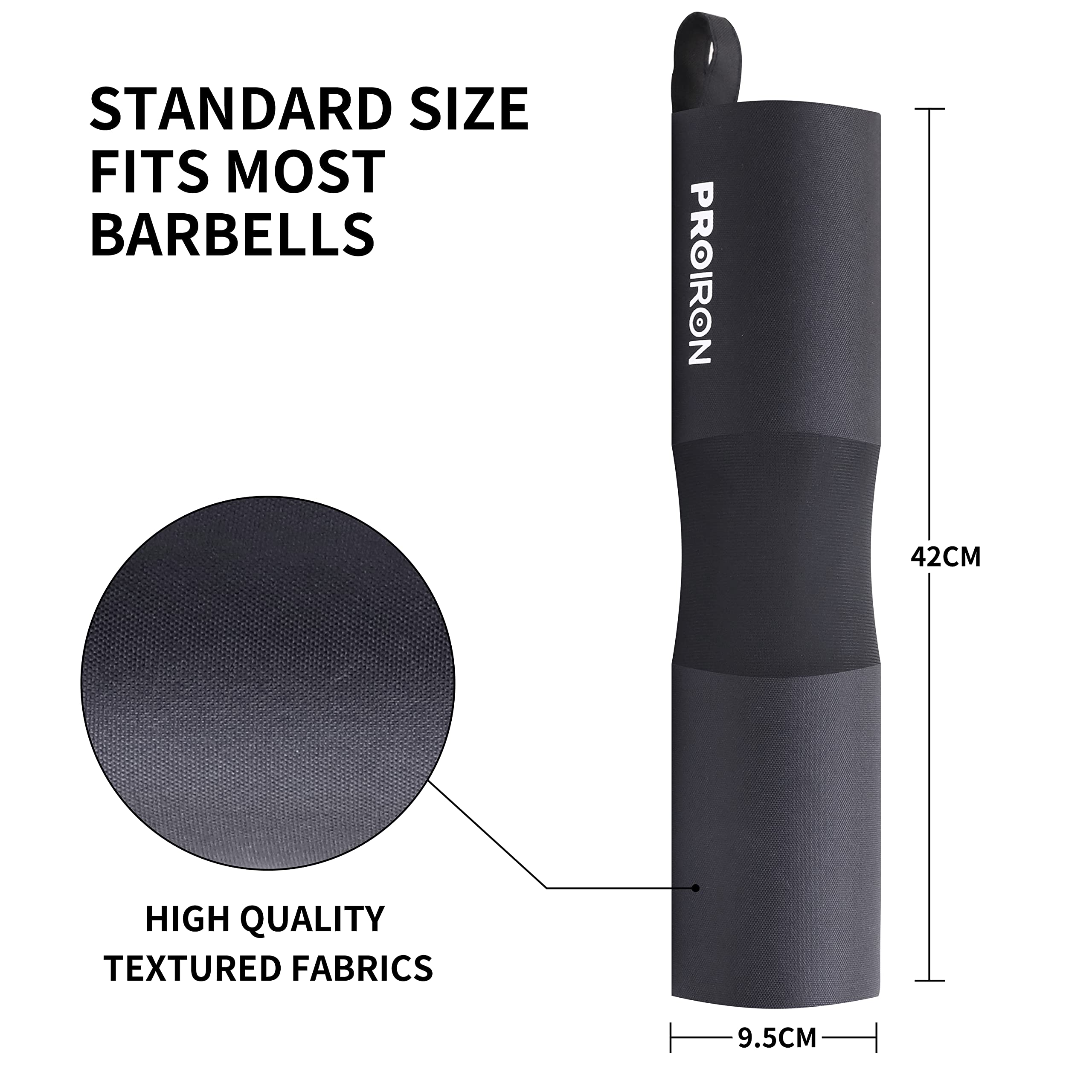 PROIRON Barbell Squat Pad | Ergonomic Shoulder Support for Squats & Hip Thrusts | Warsaw Stock