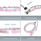 PROIRON counting hula hoop assembly instructions